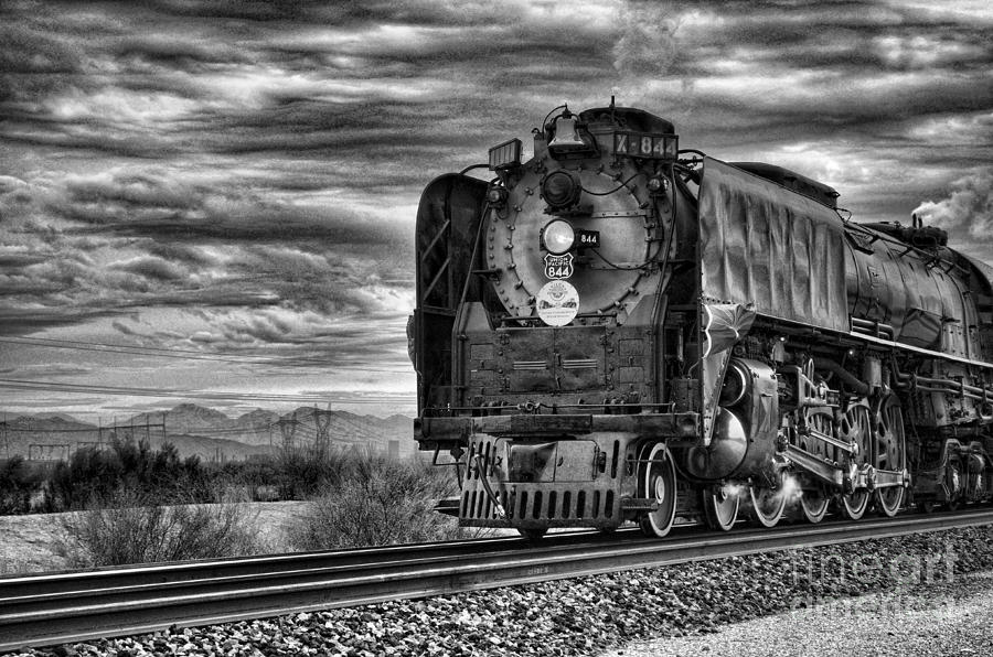 Steam Train No 844 - IV Photograph by Donna Greene