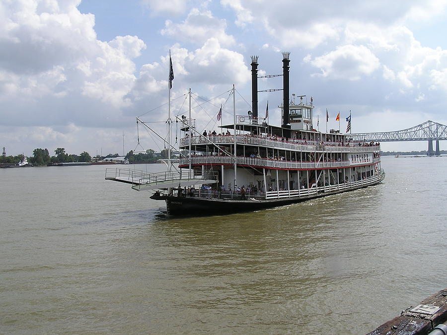 Steamboat Natchez 2 by Jack Herrington