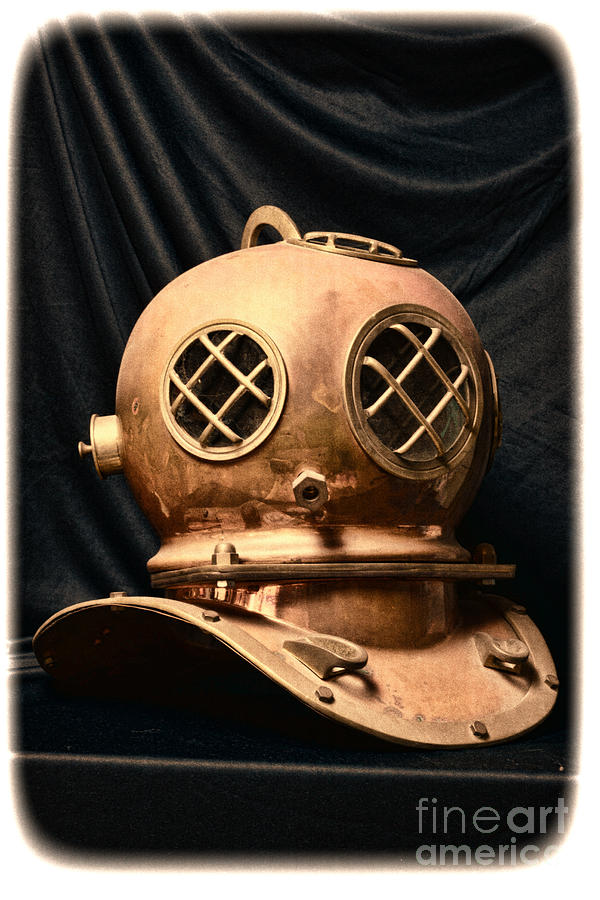 Steampunk - Diving - Diving Helmet Photograph by Paul Ward