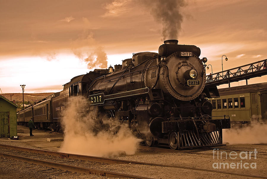 Steamtown Engine 2317 Photograph by Rich Walter