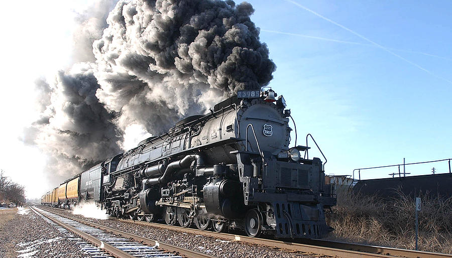 Train Photograph - Steamy by Rob Morgan