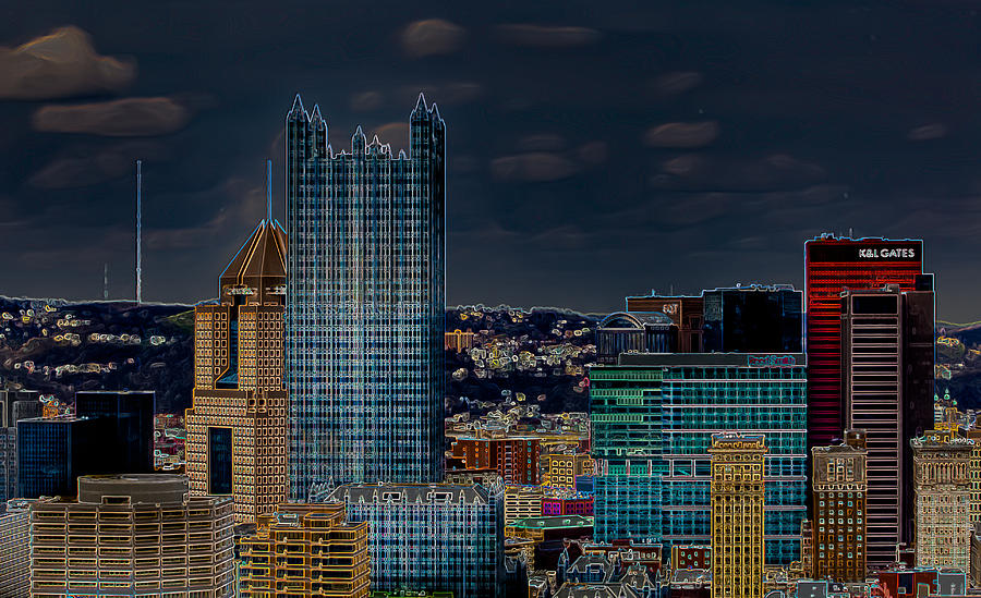 Pittsburgh Photograph - Steel City by Dave Hahn