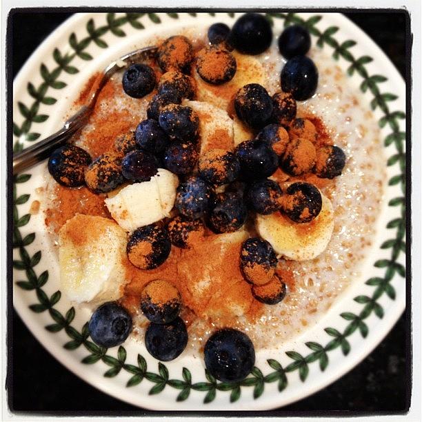 Steel Cut Oatmeal #carboloading Photograph by B Gross