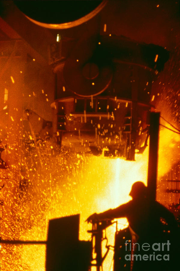 Steelworks Photograph by U.S. Department of Energy