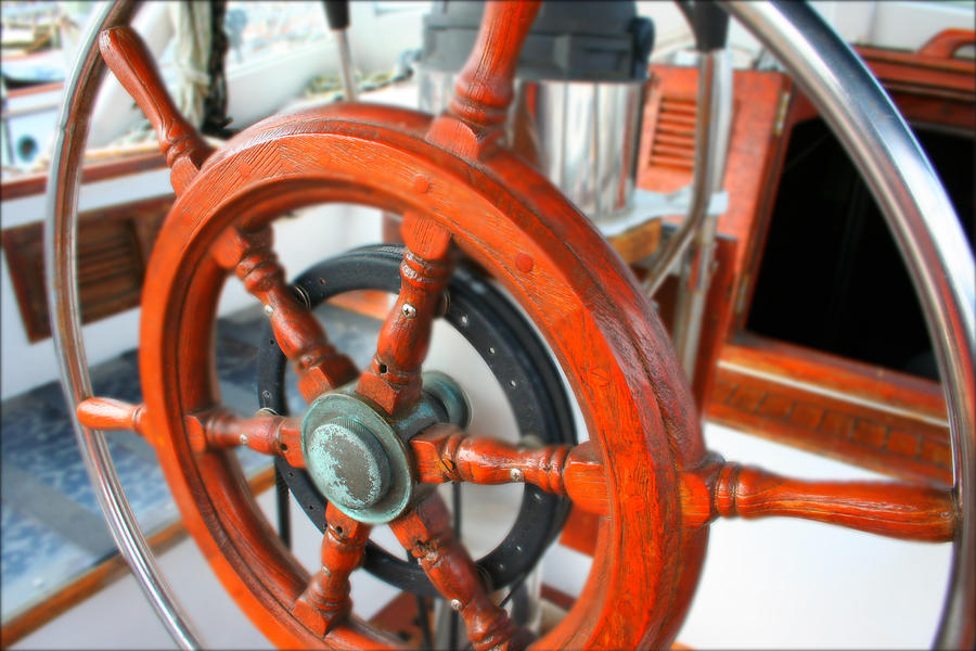 Steering the Course Photograph by Barry Jones Fine Art America