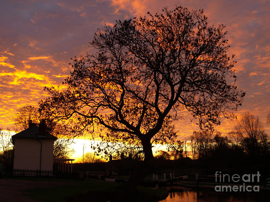Stenson Sunset Photograph by Steev Stamford
