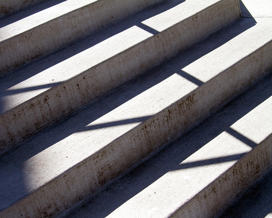 Step Abstract Photograph by Rebecca Cozart