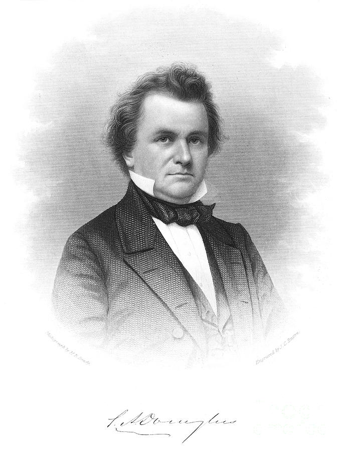 Stephen A. Douglas (1813-1861) Photograph by Granger