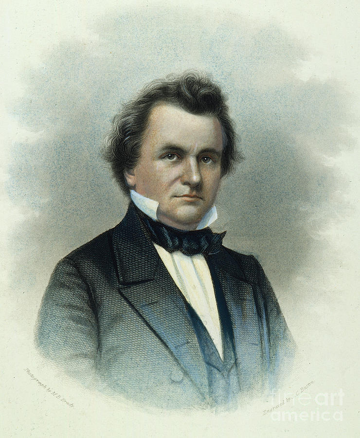 Stephen A. Douglas Photograph by Granger