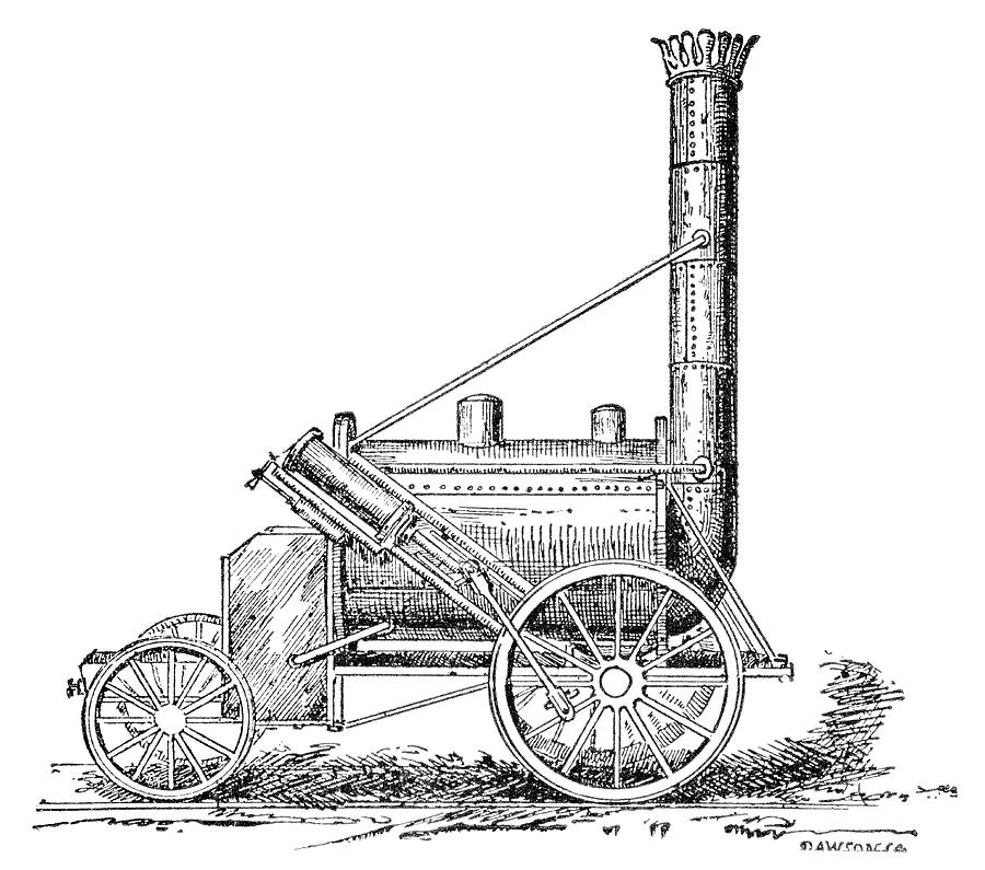 Stephenson's Rocket, 1829 Photograph by - Fine Art America