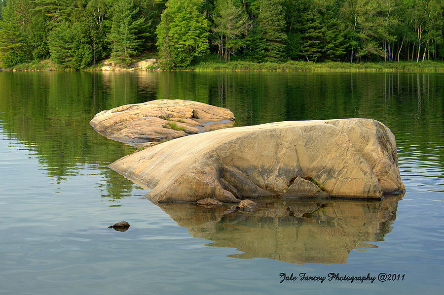 Stepping Rocks Photograph by Jale Fancey