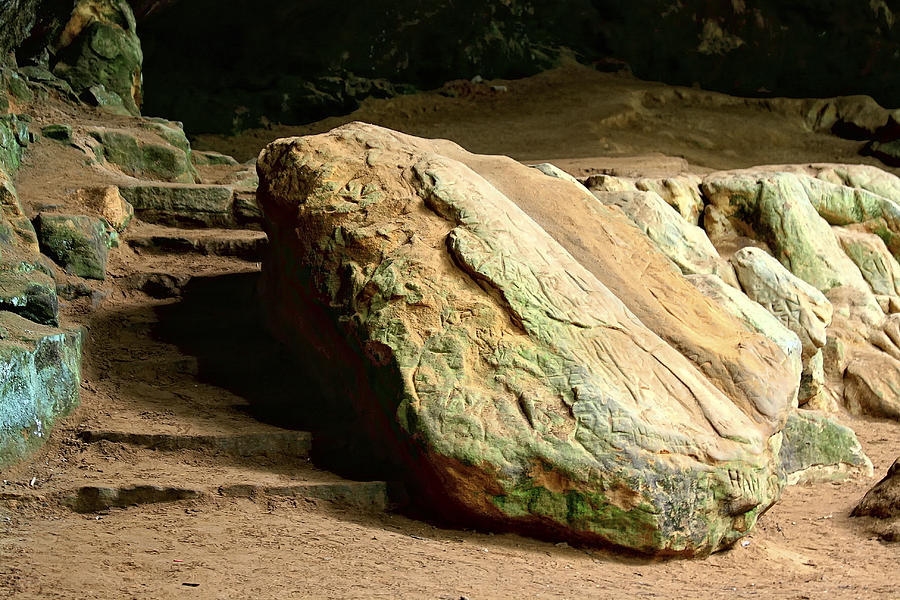 Steps Behind A Rock Photograph by Richard Gregurich