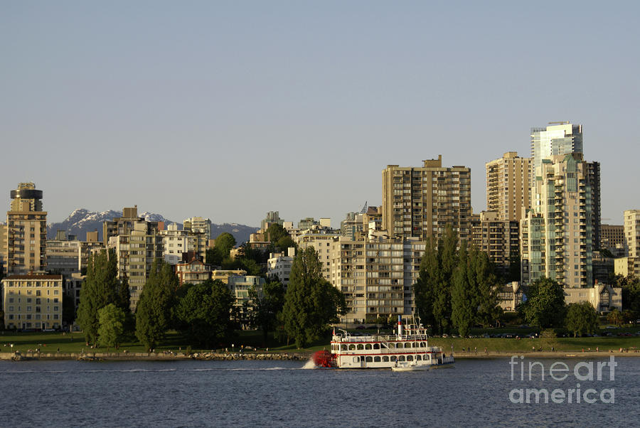 Sternwheeler Vancouver Canada Photograph by John  Mitchell