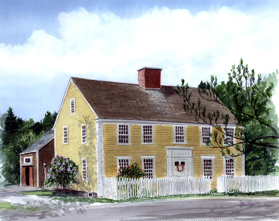 Stetson House Painting by Paul Gardner