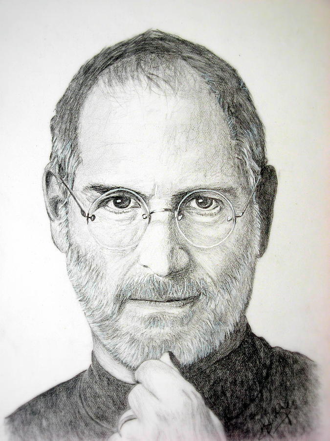 Steve Jobs Drawing by Ashish Ojha
