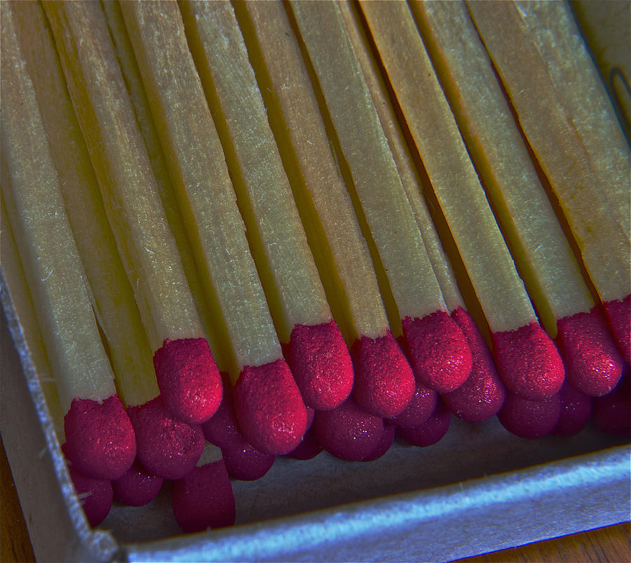 stick matches II Photograph by Bill Owen