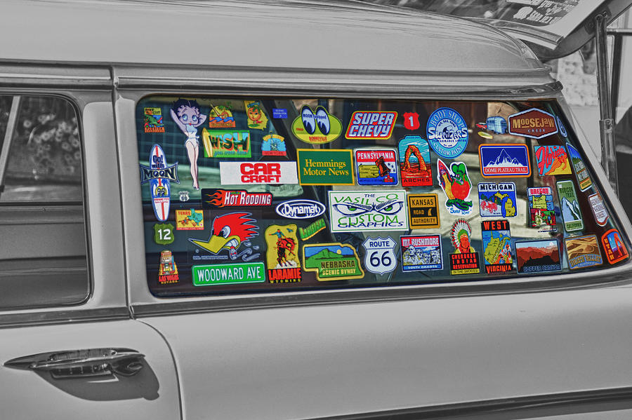 Stickers Photograph By Brian Mollenkopf Fine Art America