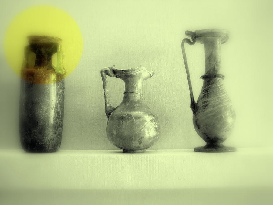 Still life - Roman pitchers Photograph by Kathleen Grace
