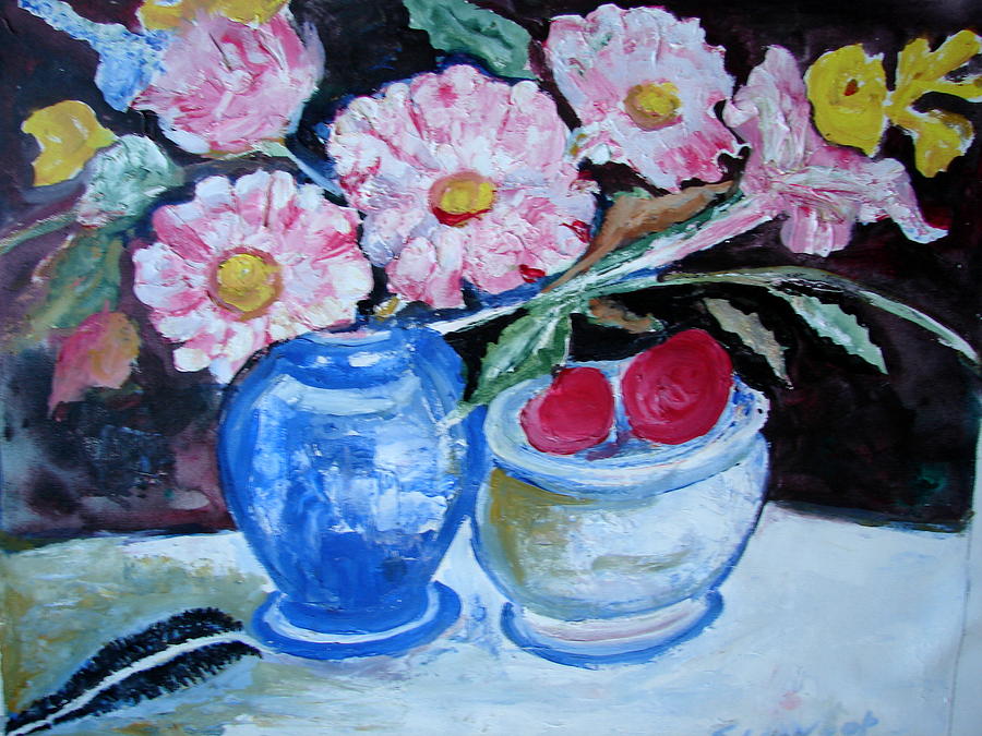 Still-life- 8 Painting by Anand Swaroop Manchiraju