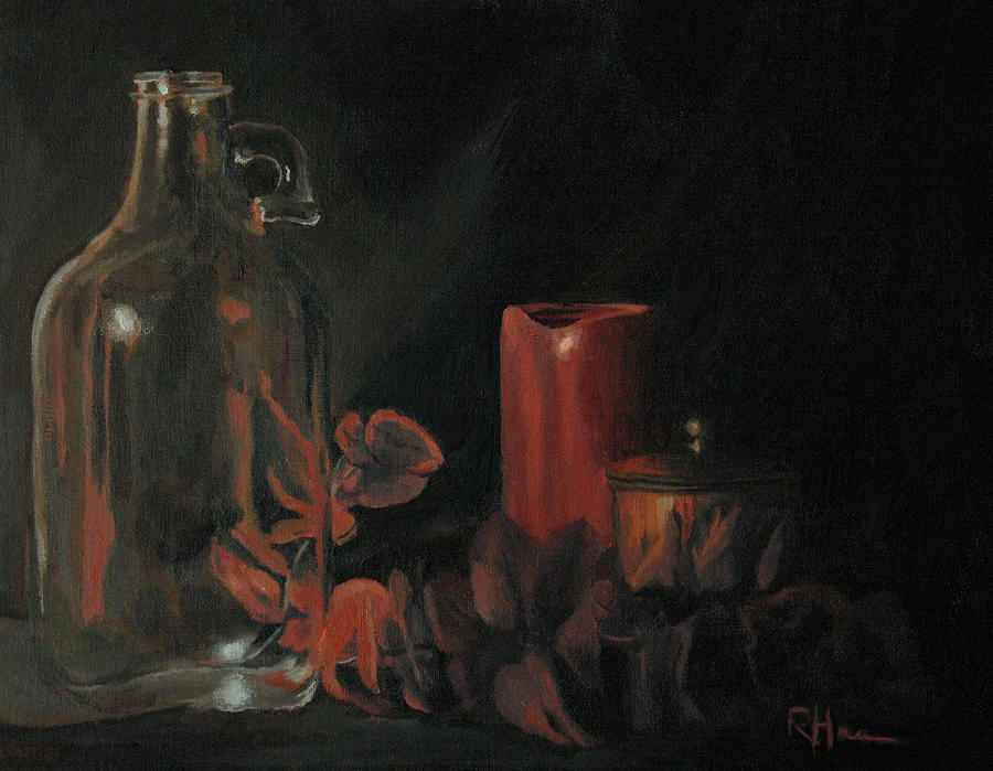 Still Life in Red Painting by Rachel Bochnia