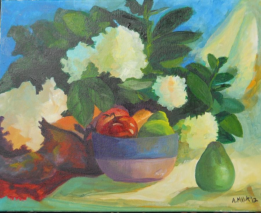 Still life Painting by Mina Mila - Fine Art America