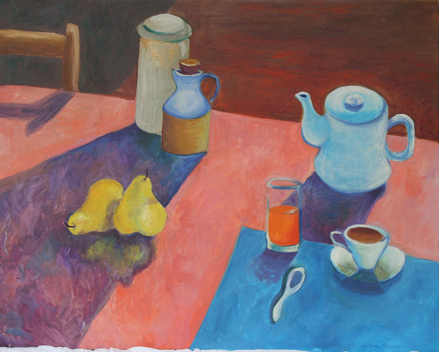 Still life  Painting by Victoria Sheridan