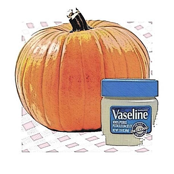Collage Photograph - Still Life With Pumpkin And Vaseline by Popdada Ken Williams