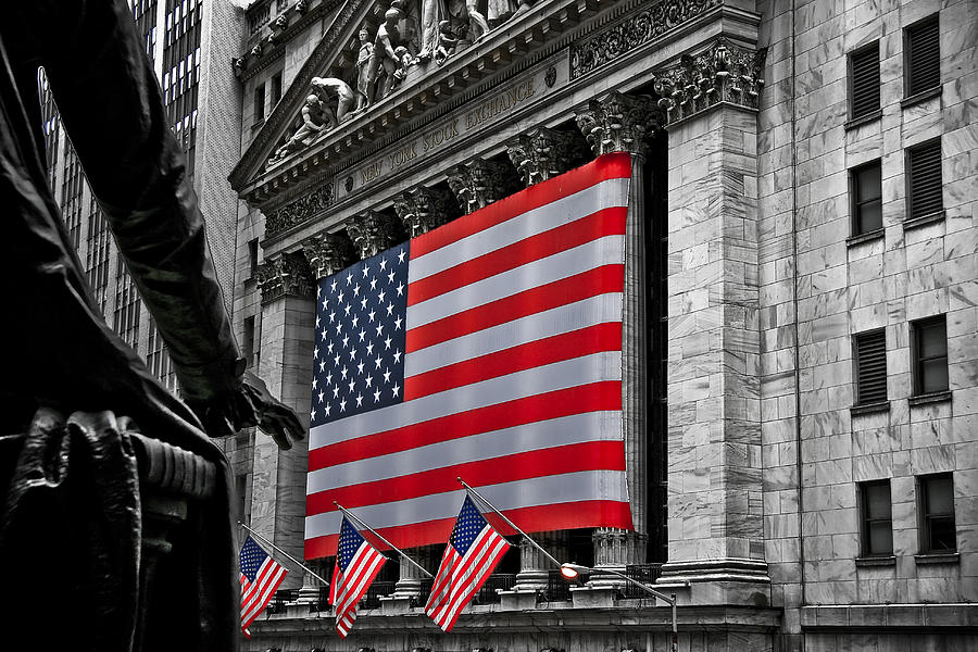 New York City Photograph - Stock Exchange by PMG Images