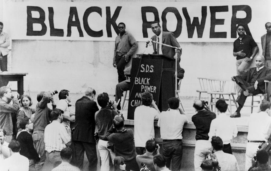 Stokely Carmichael Speaking Photograph by Everett