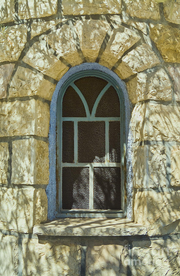 Stone Arch Window Photograph by Noam Armonn