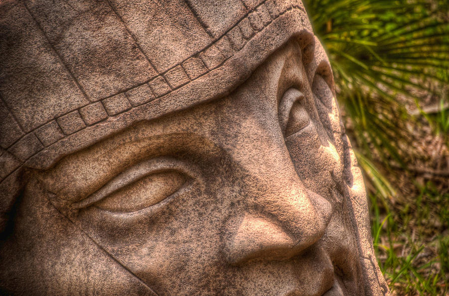 Stone Face Photograph by Joetta West