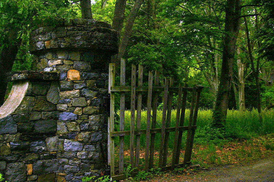 Stone Gate Photograph by Lon Casler Bixby