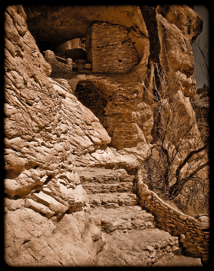 Stone Stairway Photograph by Mark Forte