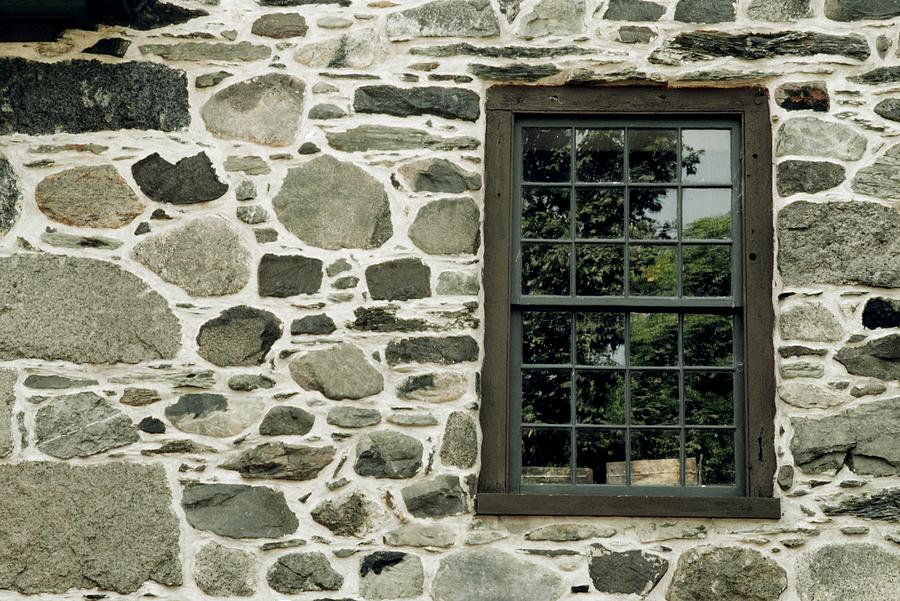 Stone Wall With A Window Photograph by David Chapman - Fine Art America