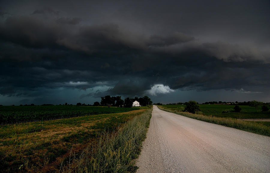 Farm Photograph - Storm Ahead by Rick Rauzi