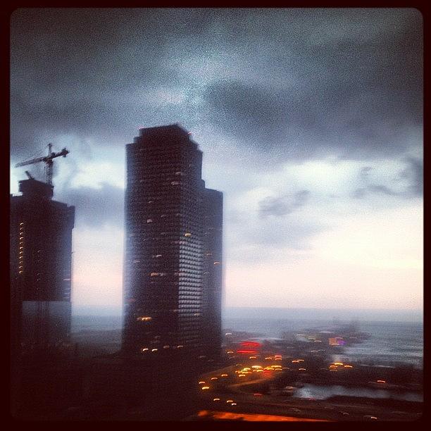Chicago Photograph - #storm #chicago #lolla by Sara Wessendorf