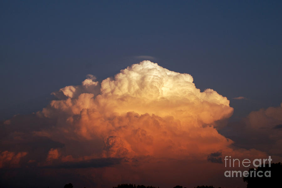 Storm Clouds at Sunset Photograph by Mark Dodd