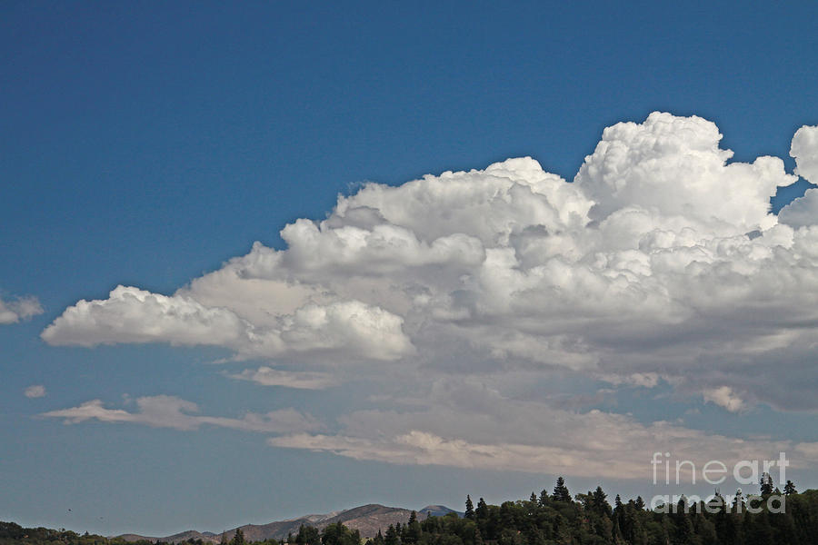 Storm Clouds Over Big Bear Photograph by Kenny Bosak