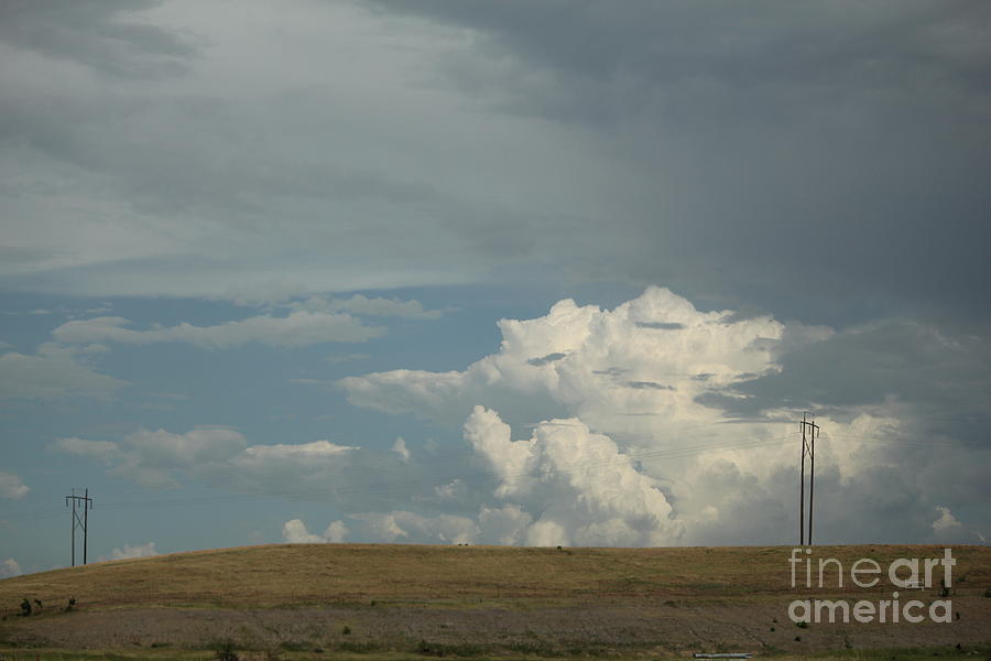 Landscape Photograph - Storm Clouds by Sheri Simmons