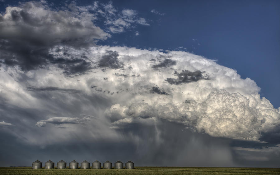 Prairie Photograph - Storm Clouds thunderhead by Mark Duffy Prairie Photograph - Storm Clouds thunderhead by Mark Duffy