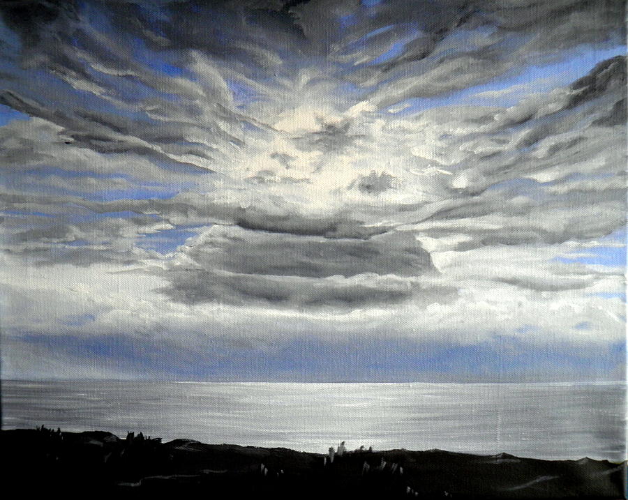 Storm Coming Painting by Ida Eriksen