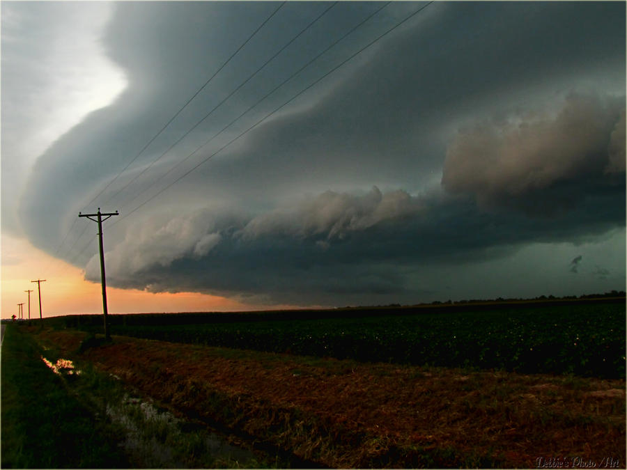 Storm Front Photograph by Debbie Portwood