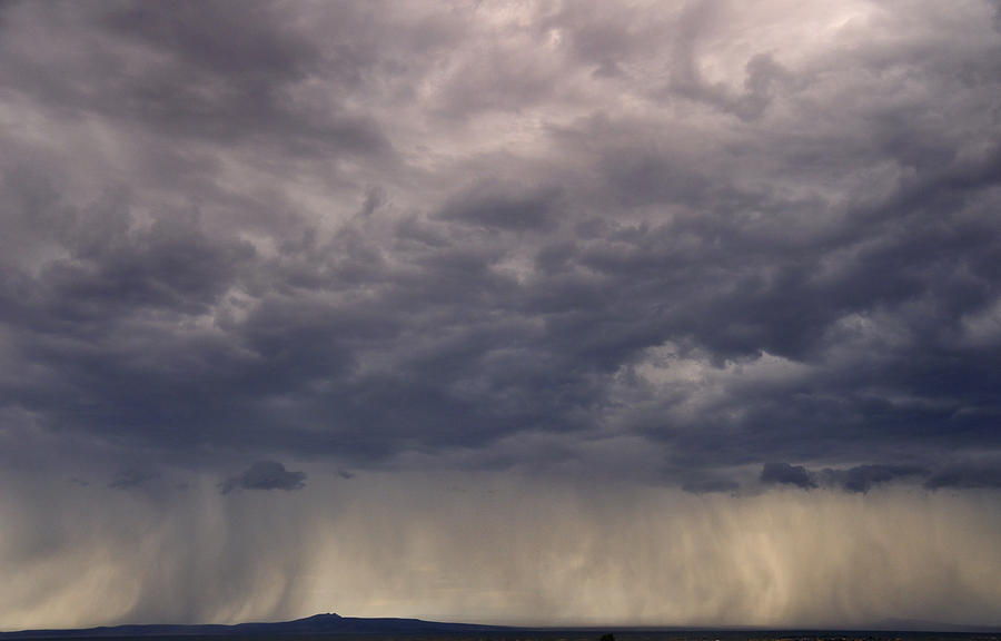 Storm Over The Mesa Photograph by Ron Cline