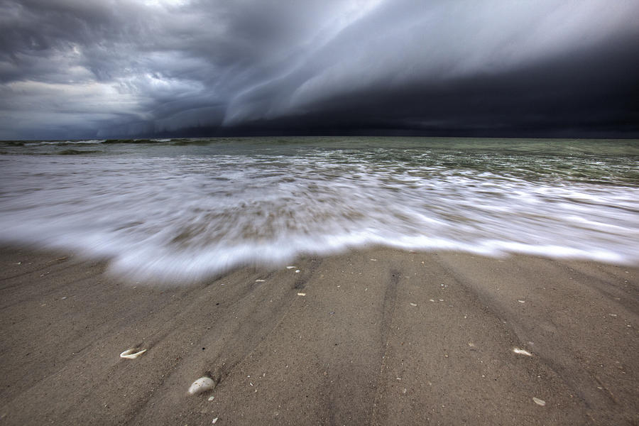 Storm rolling Photograph by Nick  Shirghio