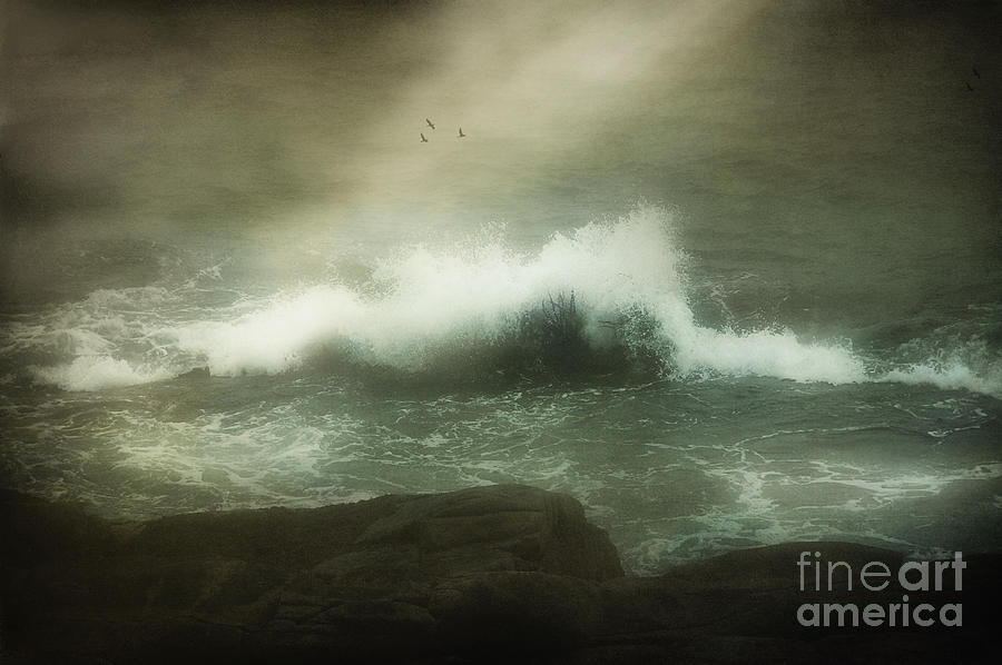 Stormy Seas  Photograph by Elaine Manley