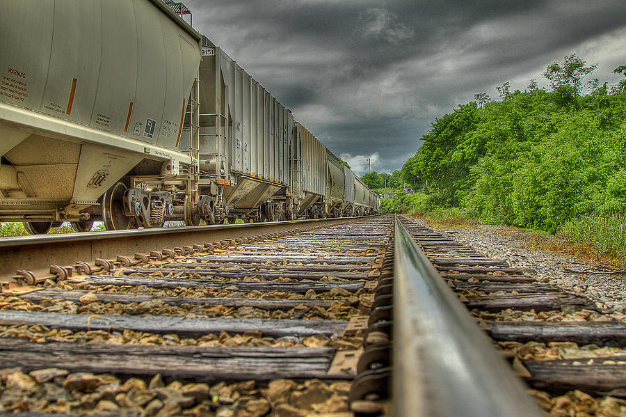 Storm Train Photograph by Michael Trammell - Pixels