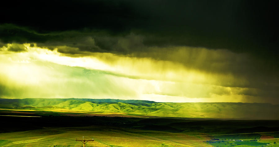 Farm Photograph - Storm Window by Dale Stillman