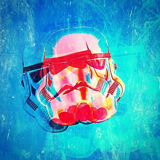 Stormtrooper @anthonydelany - Happy Photograph by Rich Last