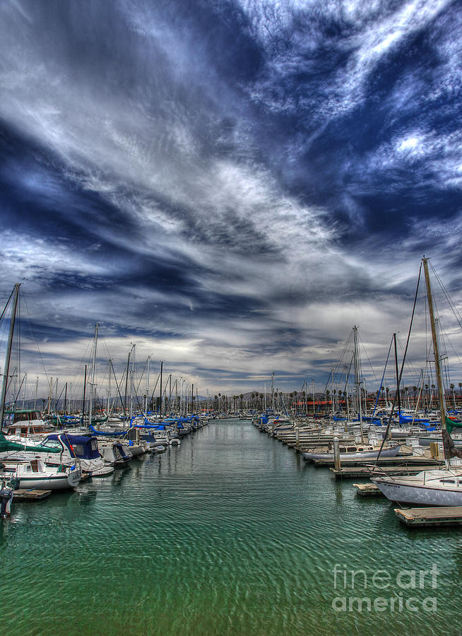 Boat Photograph - Stormy Harbor by Jennifer Lawrence
