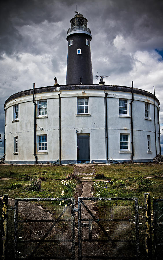 Lighthouse Photograph - Stormy Lighthouse by Kaz Moutarde